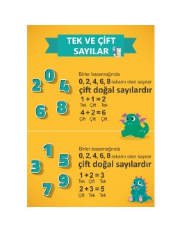 Tek ve Çift Sayılar Afişi