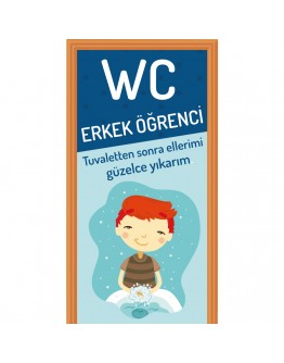 Erkek Öğrenci WC Kapı Giydirme