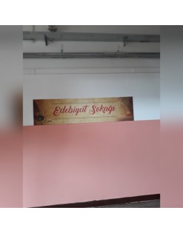 Edebiyat Sokağı Giriş Yazısı